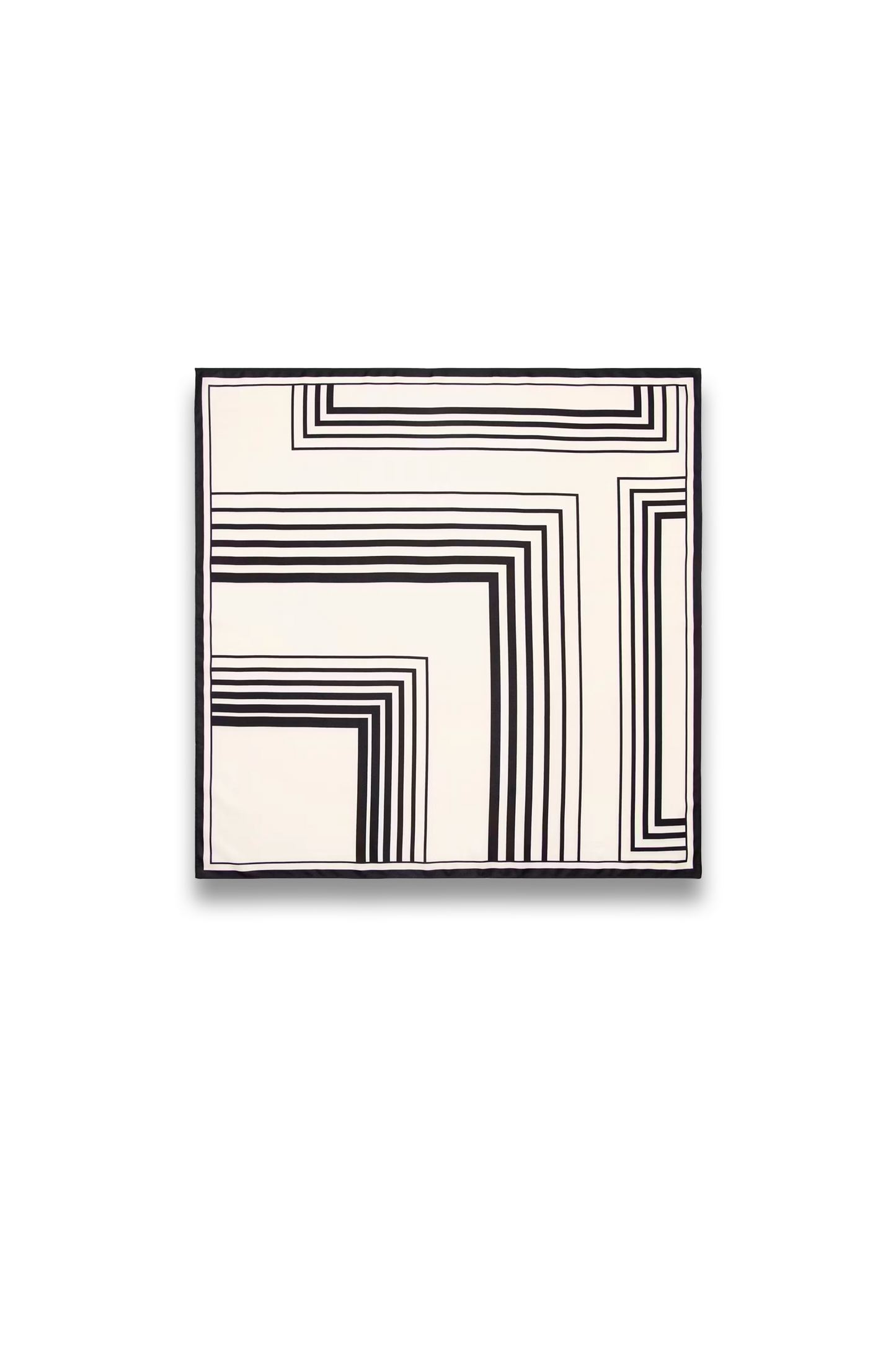 Geometric Printed Foulard