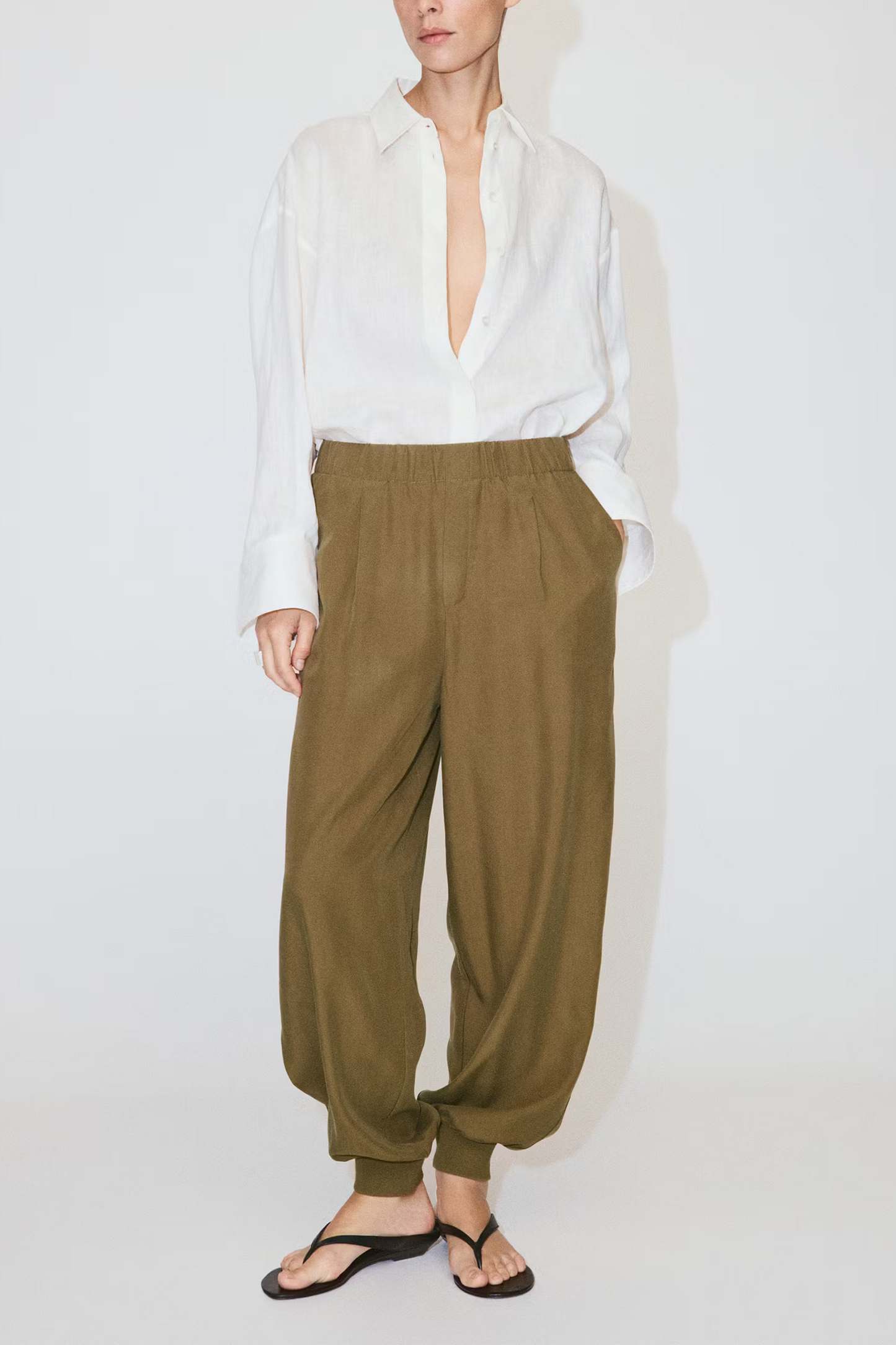 Baggy Lyocell Trousers