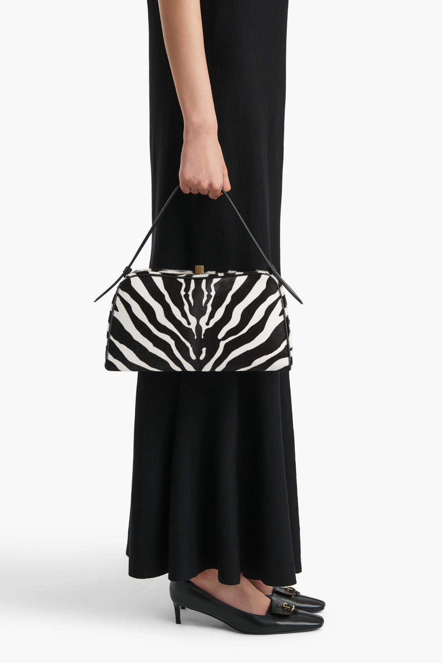 Cate Bag in Zebra Print Haircalf