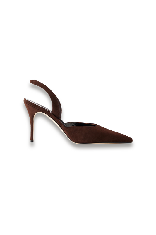 Borelapla 90 Suede Slingback Pumps