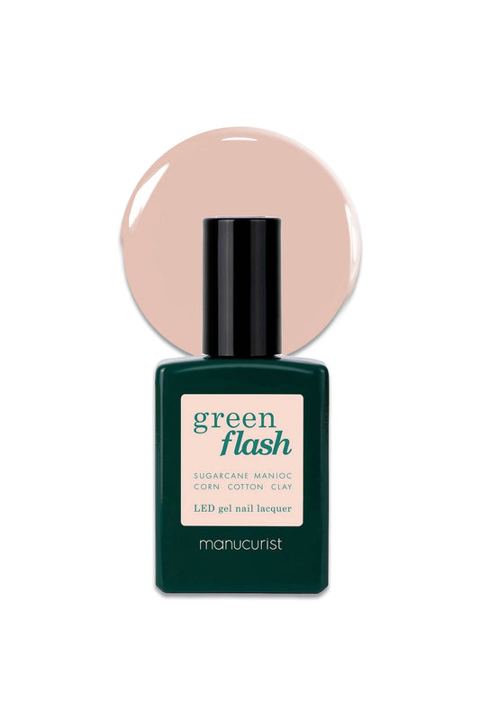 Green Flash Varnish 15ml, Pale Rose