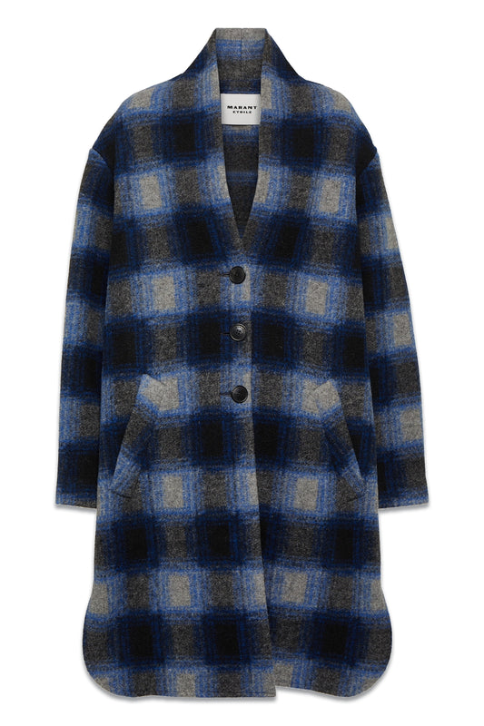 Gabriel Checked Coat