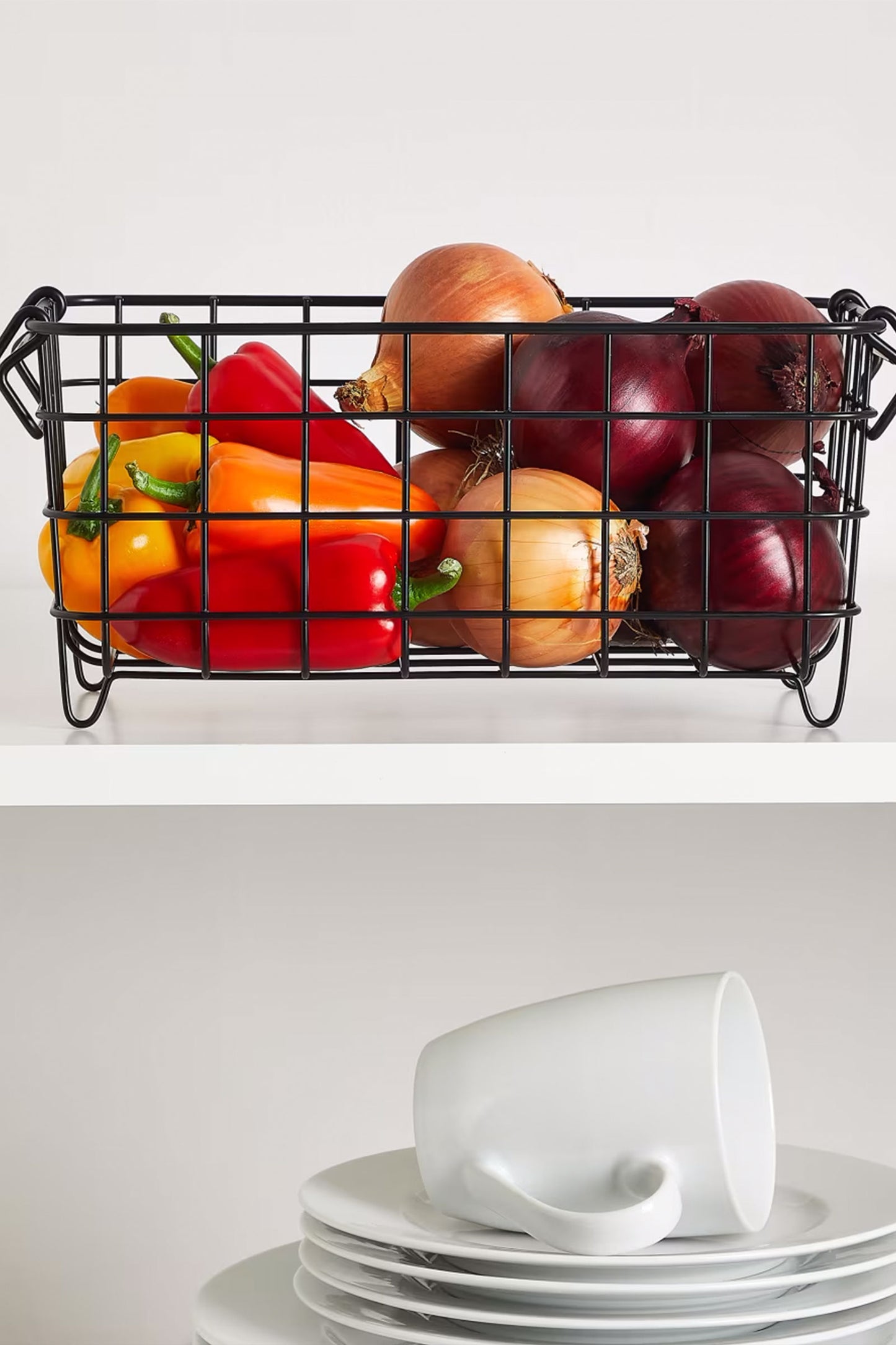 Small Stackable Wire Storage Basket