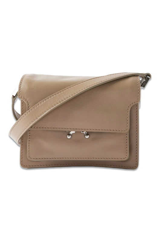 Trunk Mini Leather Cross-body Bag