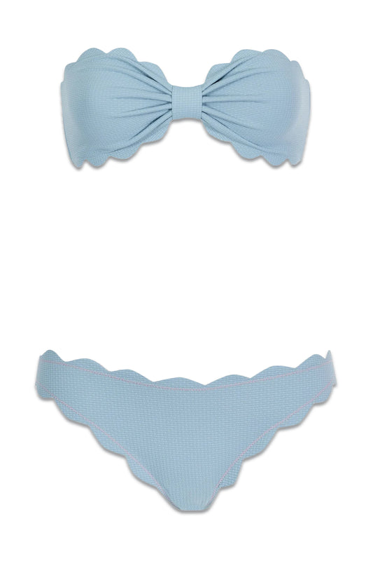 Antibes Scalloped Bandeau Bikini