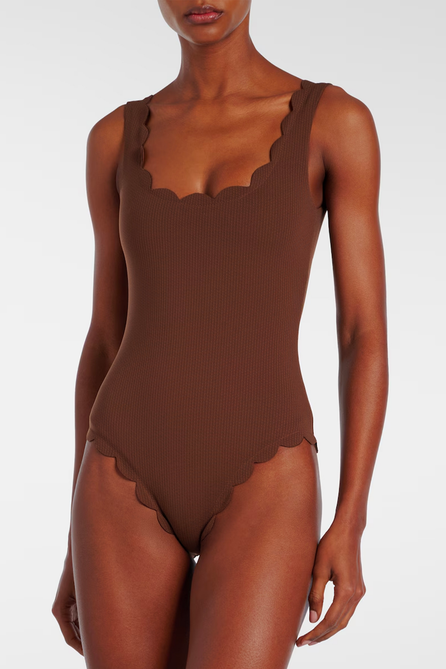 Palm Springs Scalloped Swimsuit