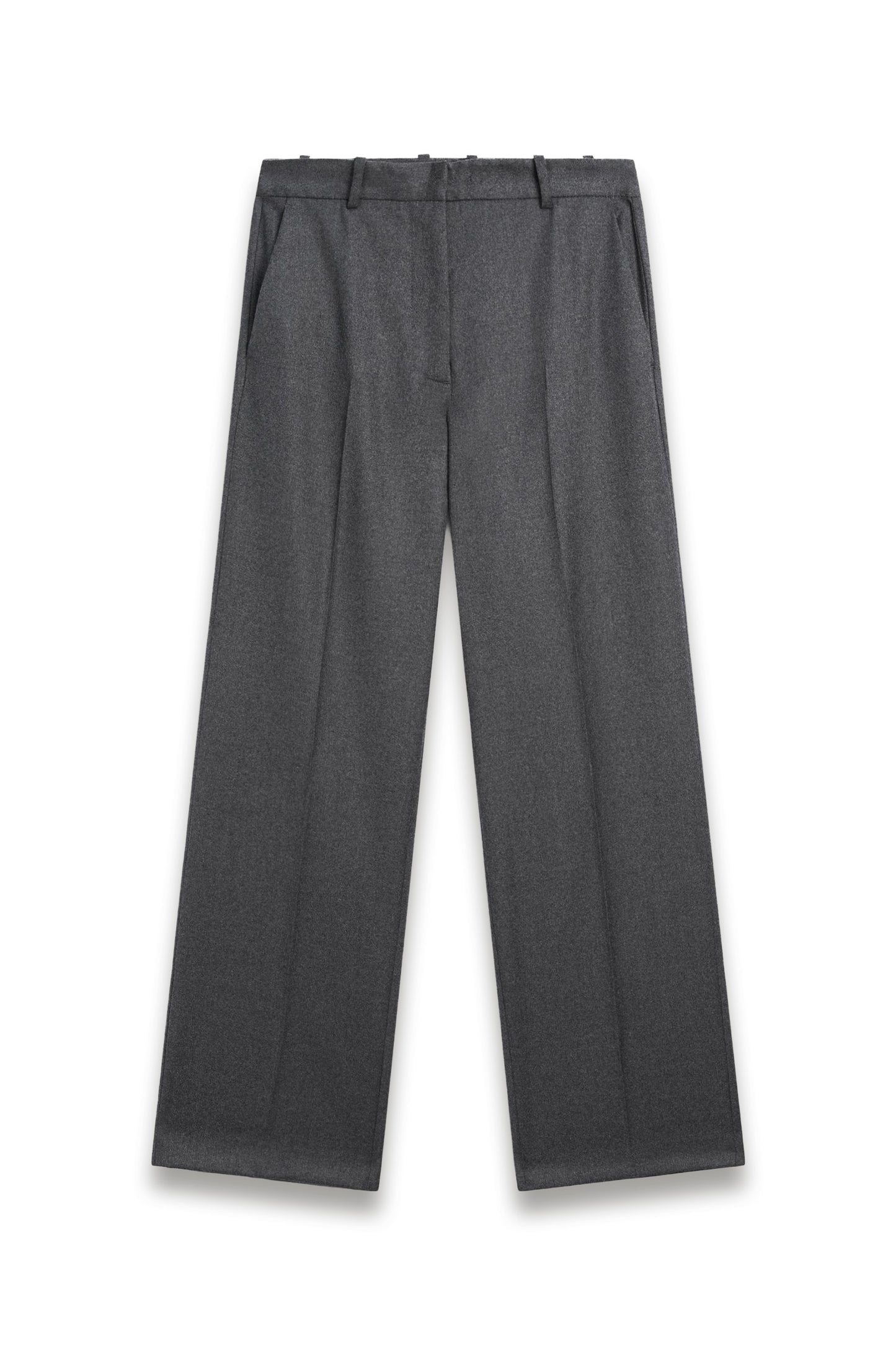 100% Wool Flannel Suit Trousers