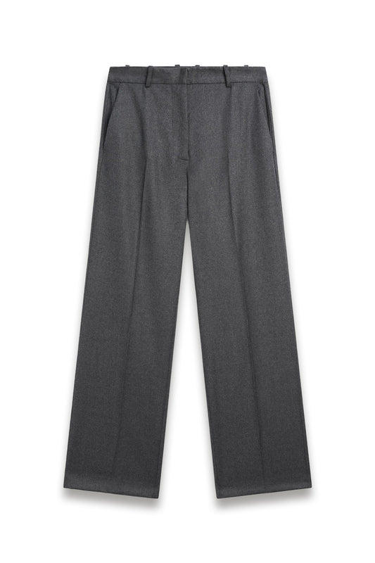 100% Wool Flannel Suit Trousers