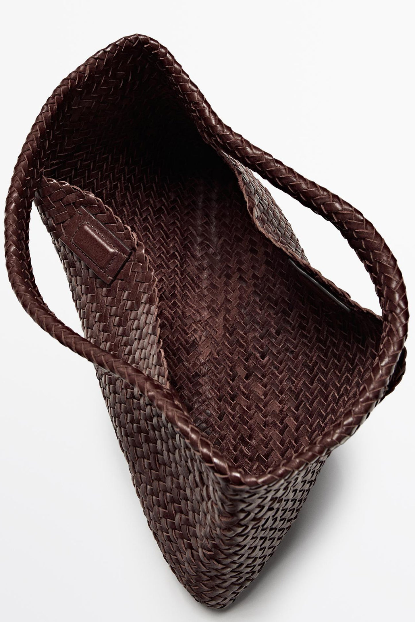 Medium Woven Nappa Leather Bag