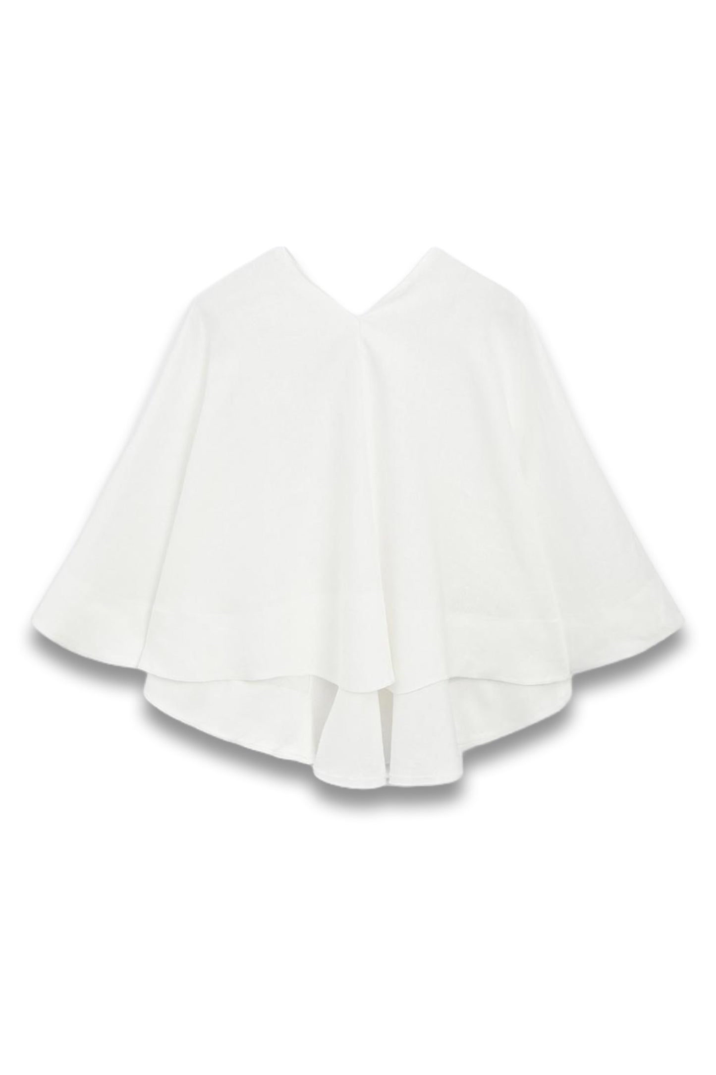 Studio Flowing Linen Cape Shirt
