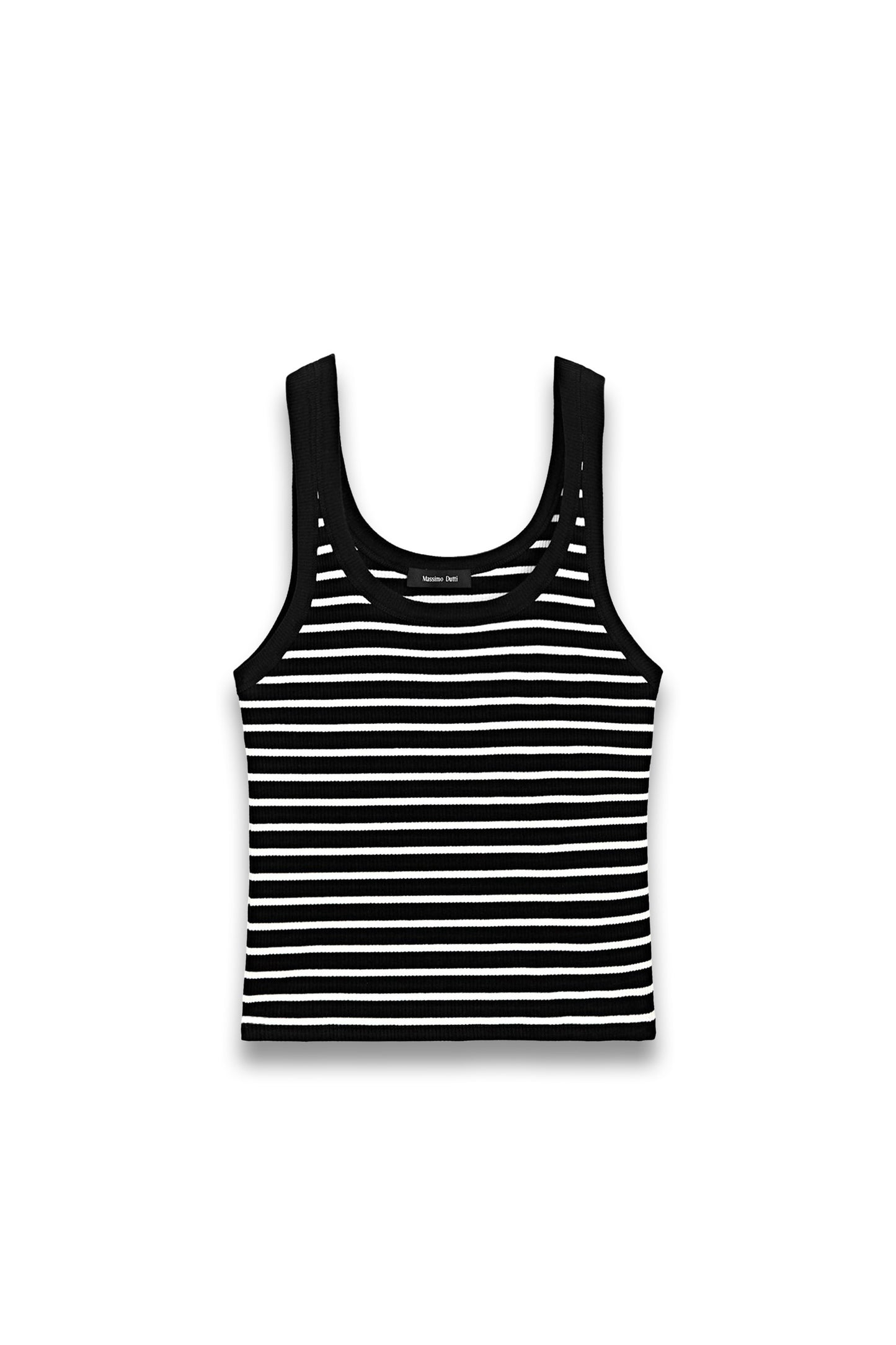 Striped Printed Tank Top