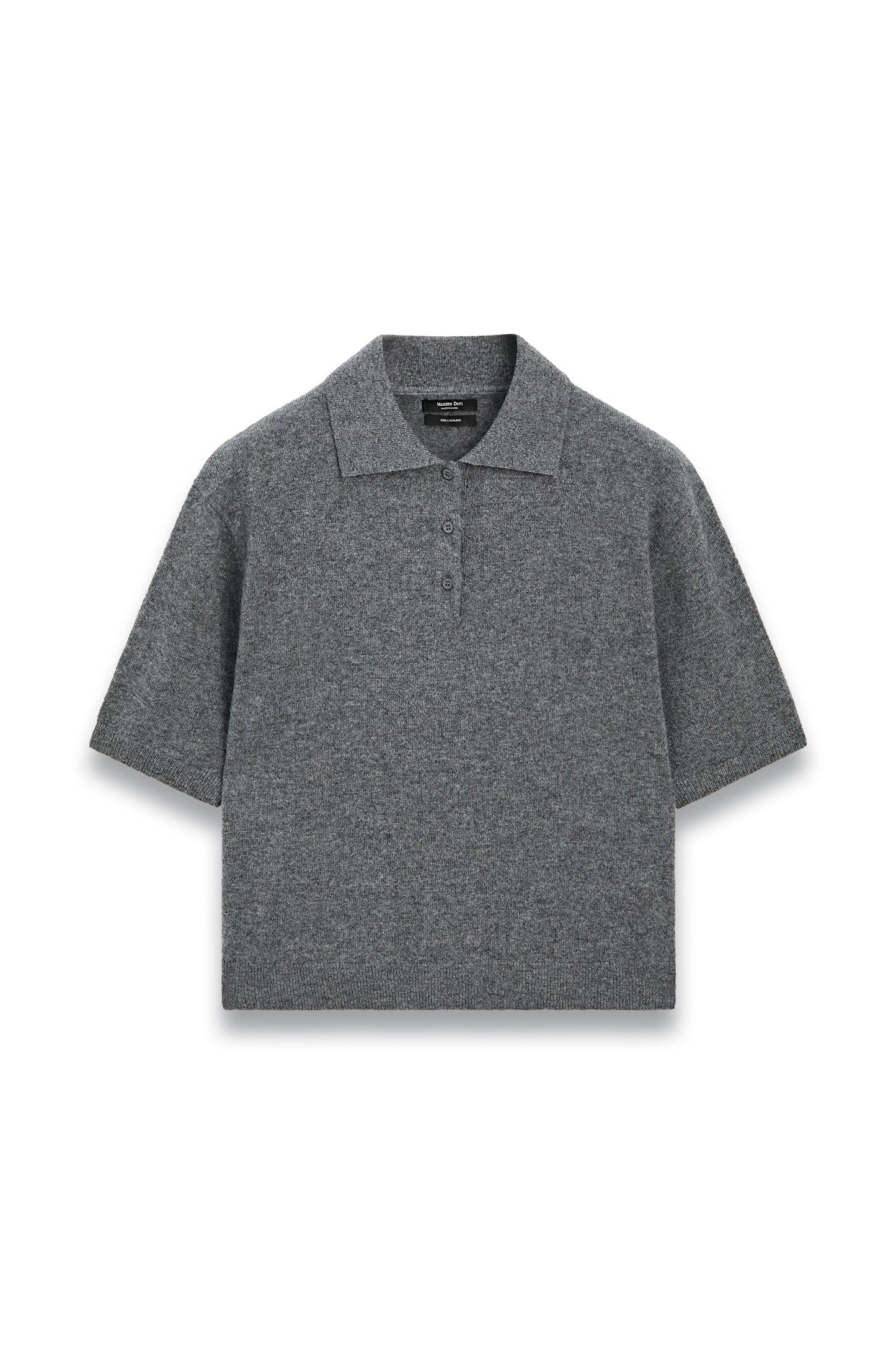 100% Cashmere Knit Short Sleeve Sweater