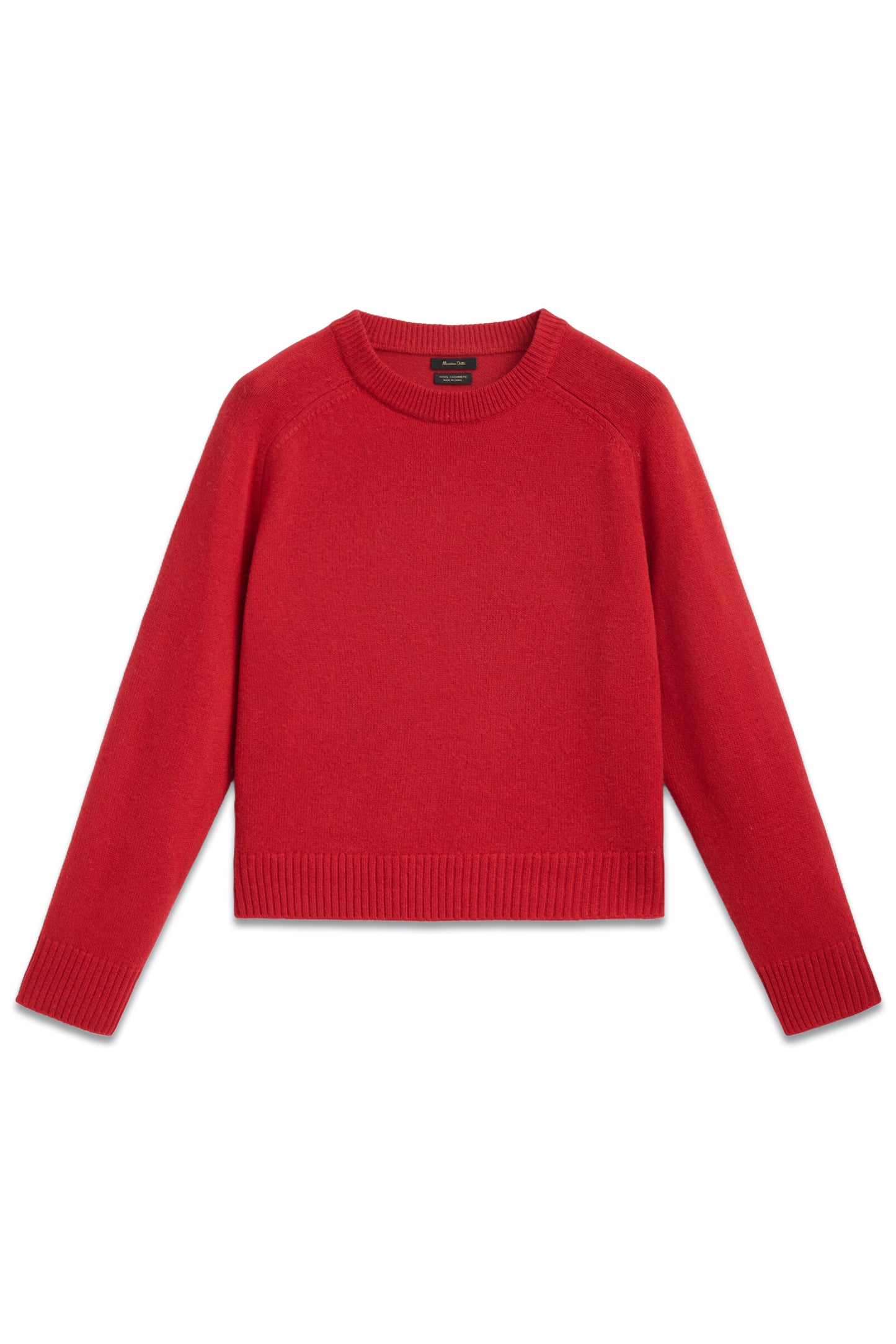 Wool and Cashmere Blend Knit Sweater