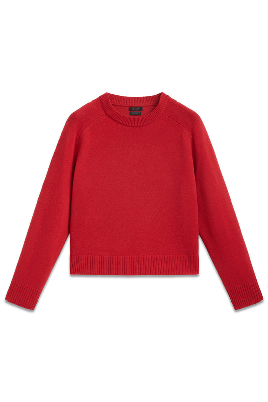Wool and Cashmere Blend Knit Sweater