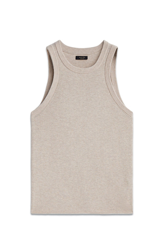 Ribbed Wool And Cashmere Blend Top