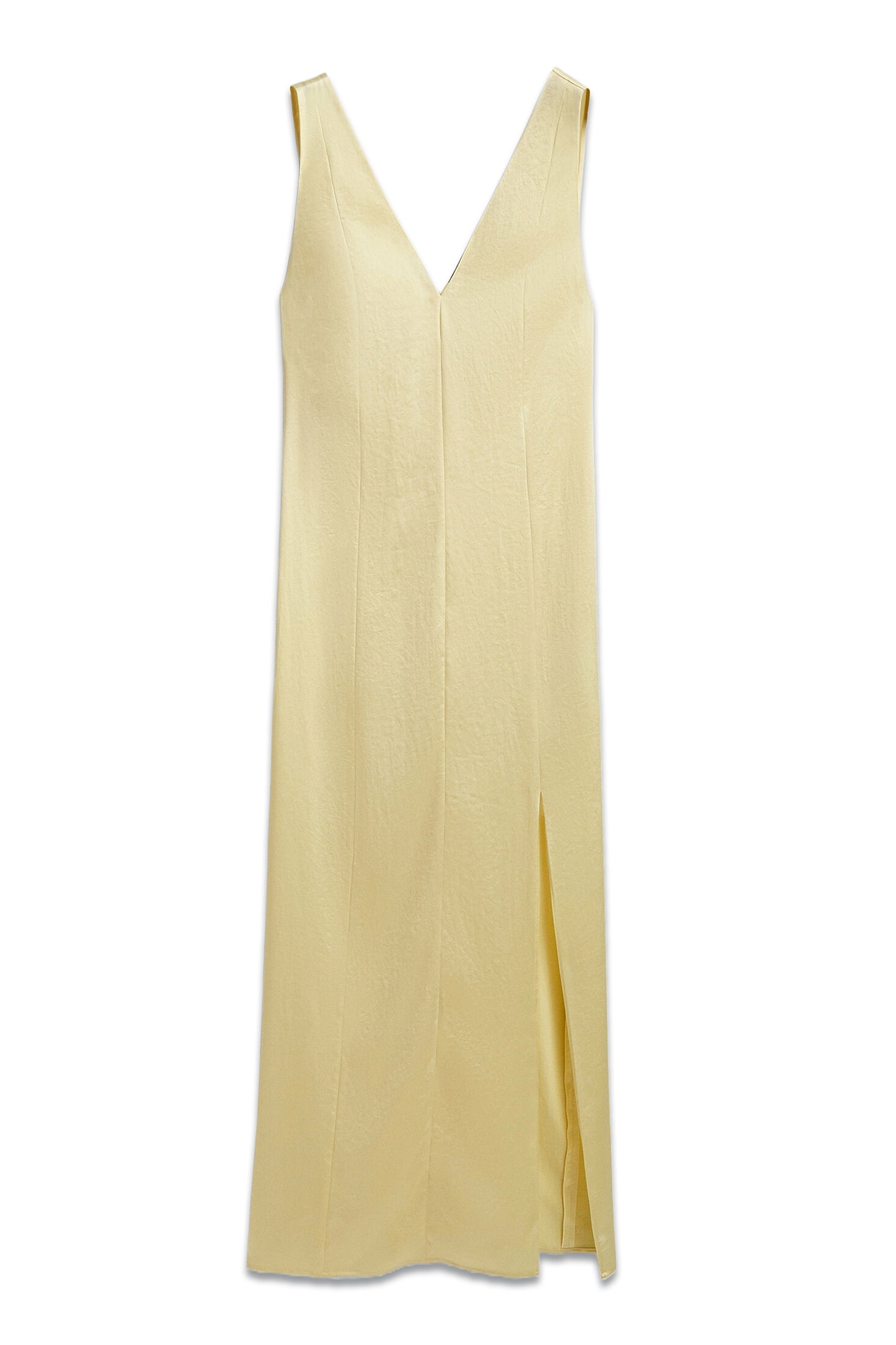 Slit Hem Camisole Dress