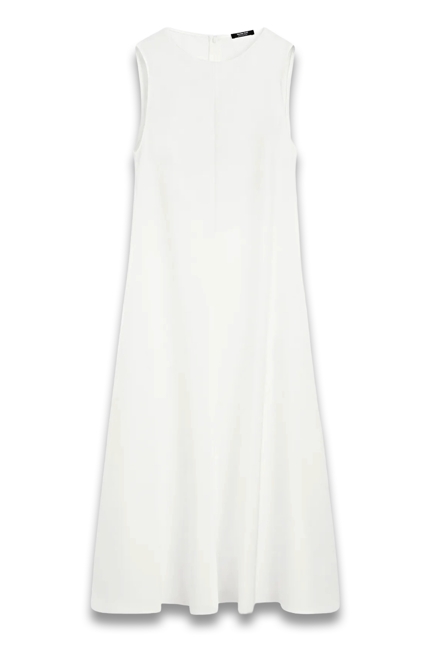 Flowing Linen Midi Dress
