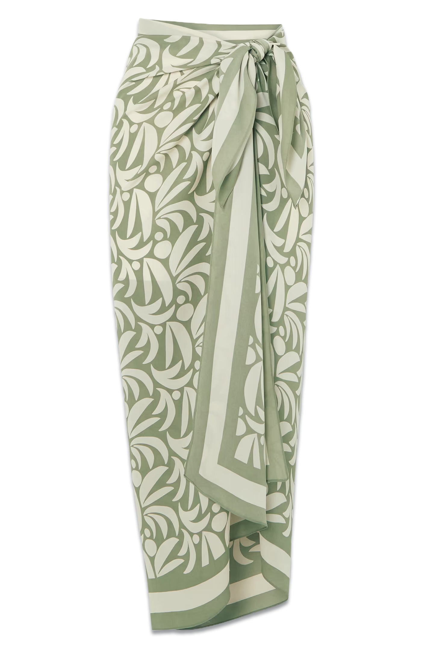 Printed Silk-georgette Pareo