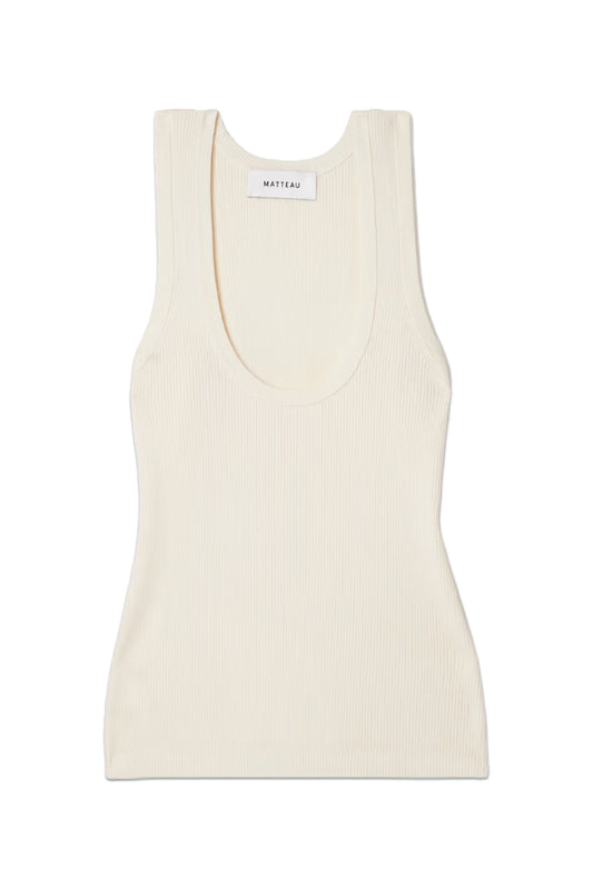 Ribbed-Knit Tank