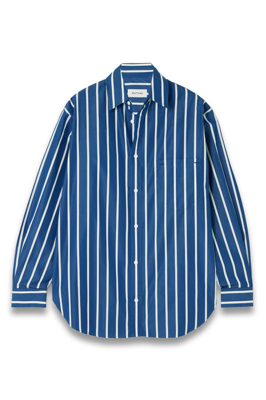 Striped Cotton-Poplin Shirt