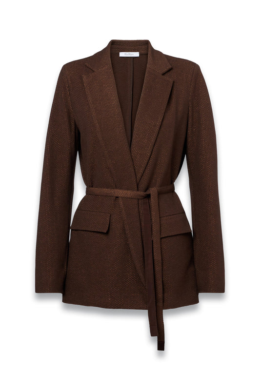 Uberta Cotton-blend Jacquard Jersey Blazer