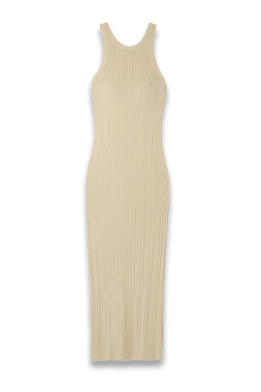 Ribbed-Knit Maxi Dress