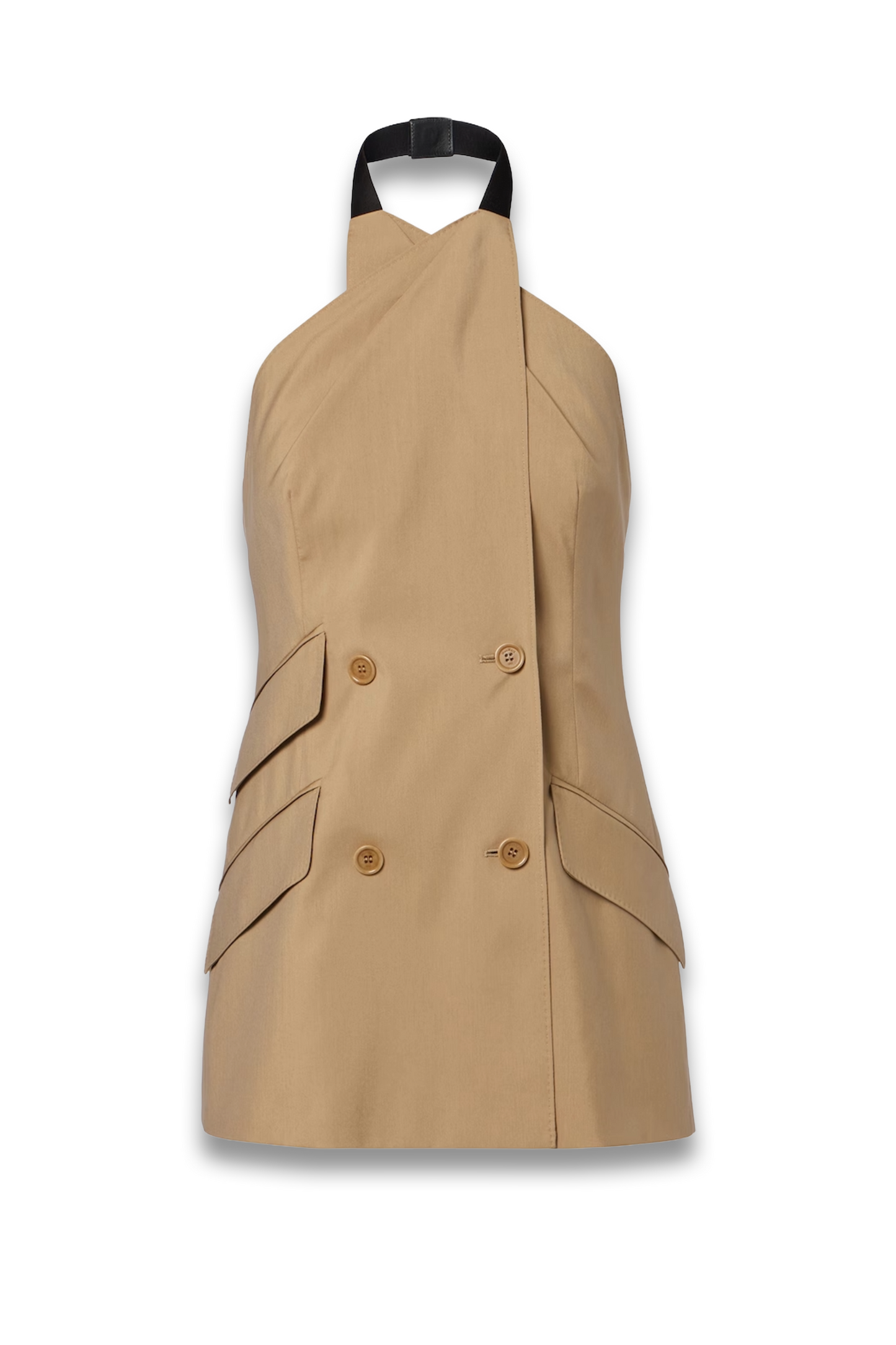 Nuraghe Halterneck Wool and Silk Vest