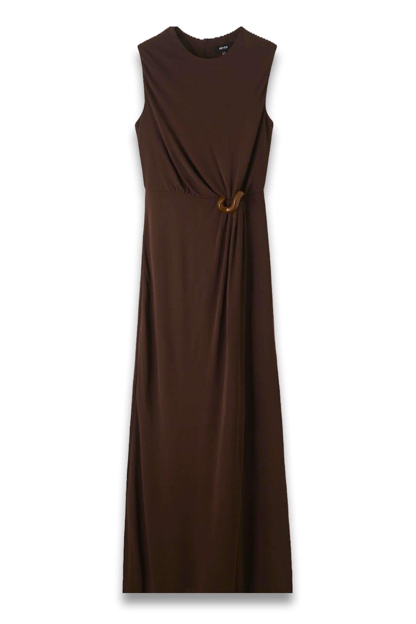 Knot Detail Maxi Dress–Elevated Evening Jersey