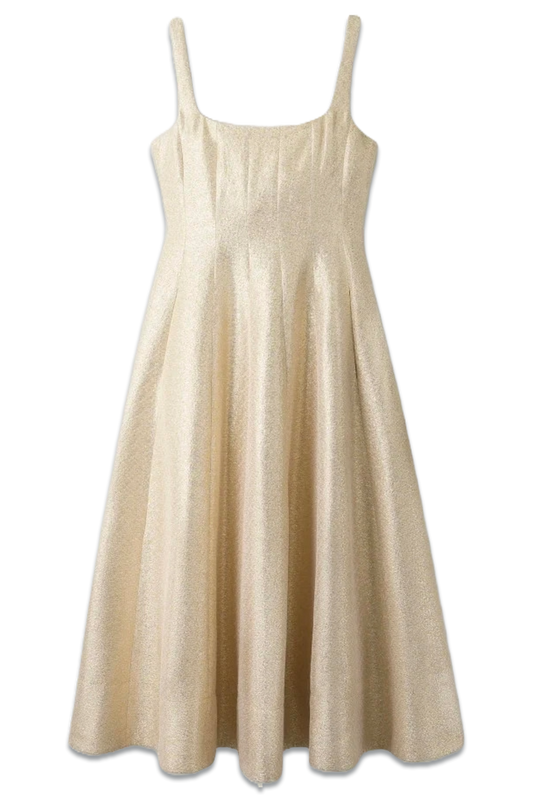 Rent - Gold Metallic Stretch Contour