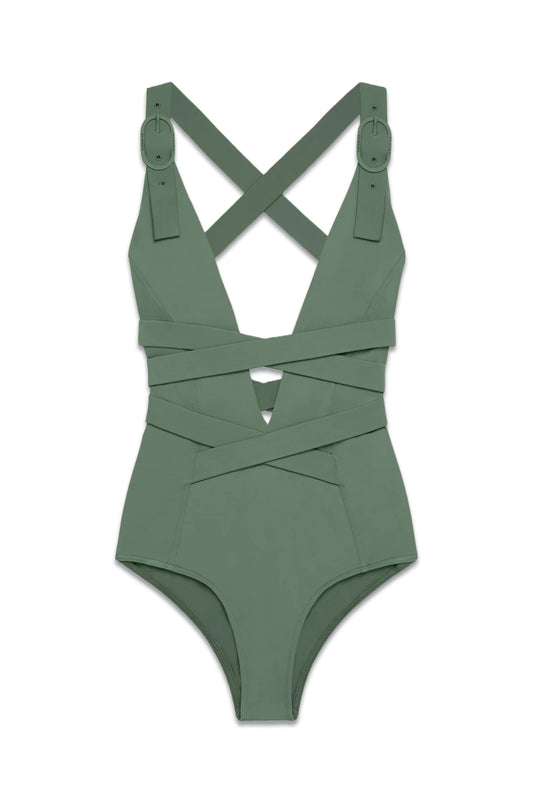 Seaquest Swimsuit Olive