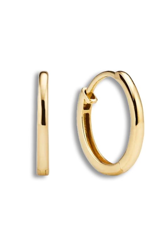 Easy Huggie Hoops