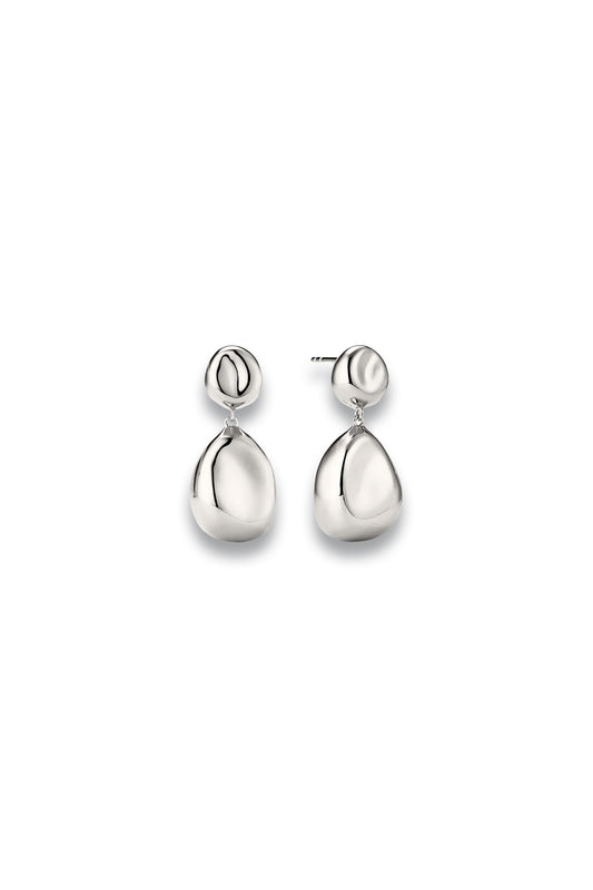 Organic Dôme Pebble Earrings