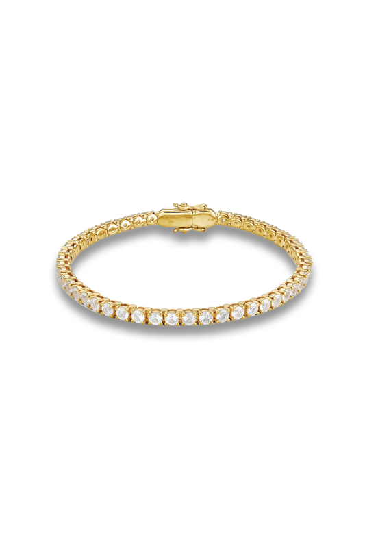 Lab Grown Sapphire Tennis Bracelet