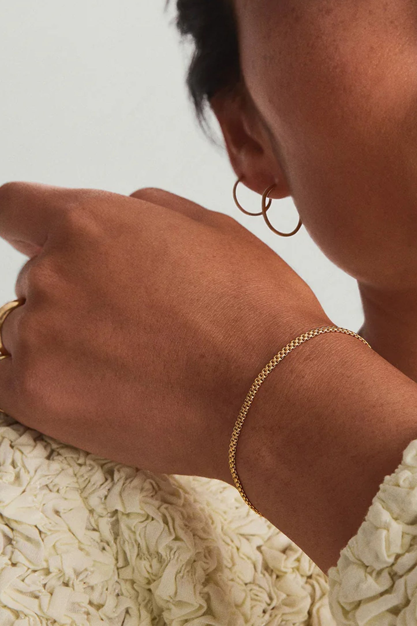 Mejuri Timepiece Chain Bracelet