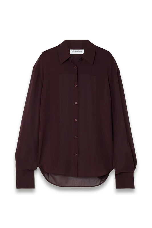 Peri Oversized Georgette Shirt