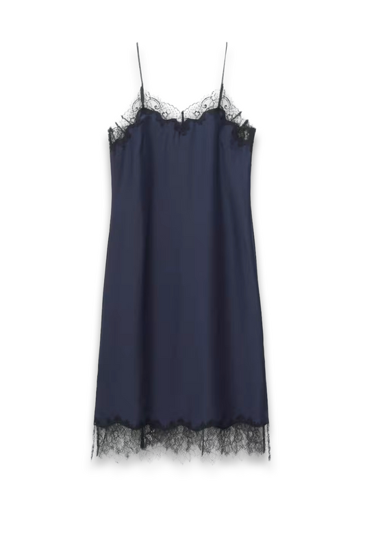 Silk Slip Midi Dress