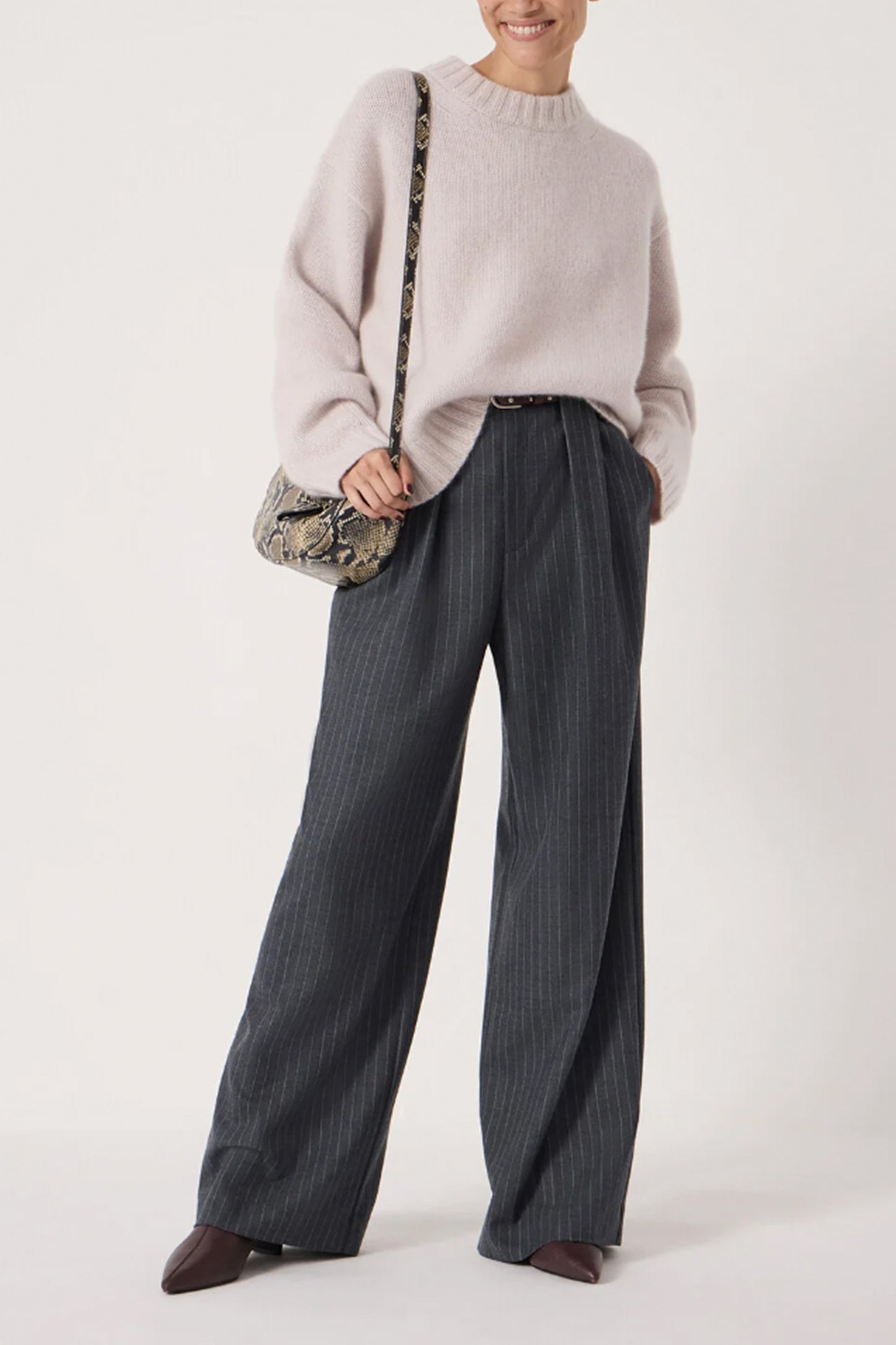 Cora Relaxed Chun Cora Relaxed Chunky Cashmere Crew Jumper