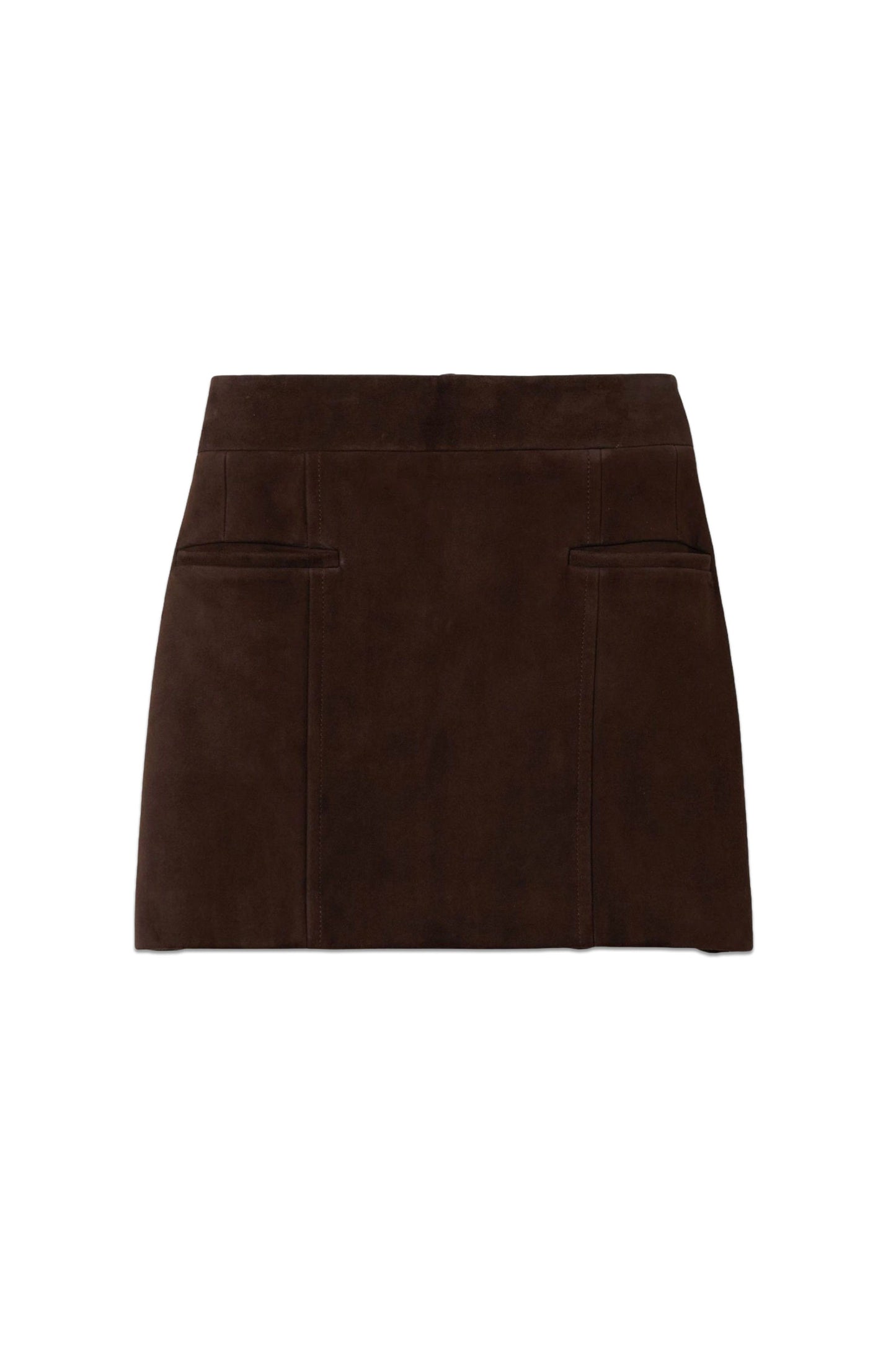 Saddler Suede Mini Skirt
