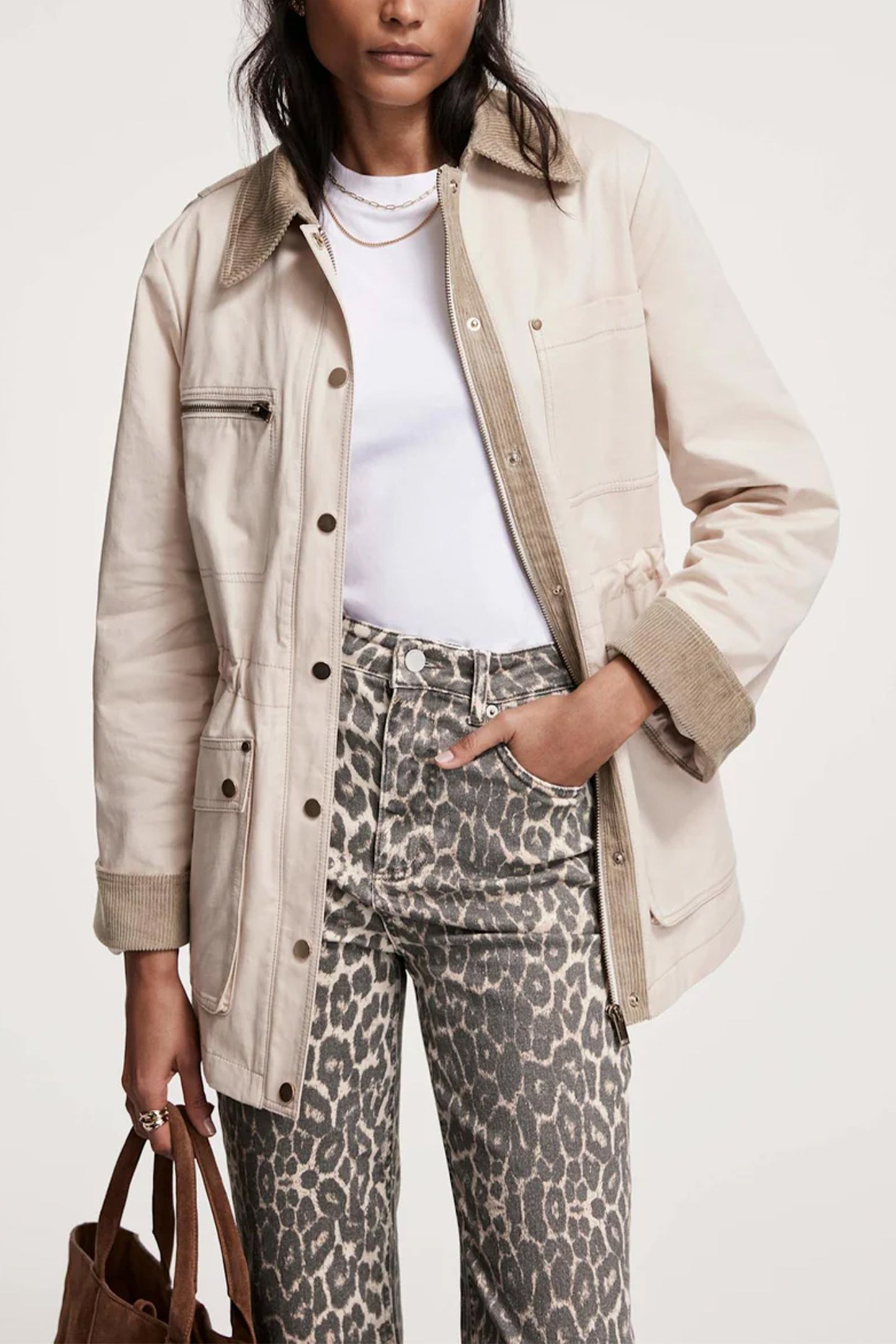 Neutral Washed Barn Jacket
