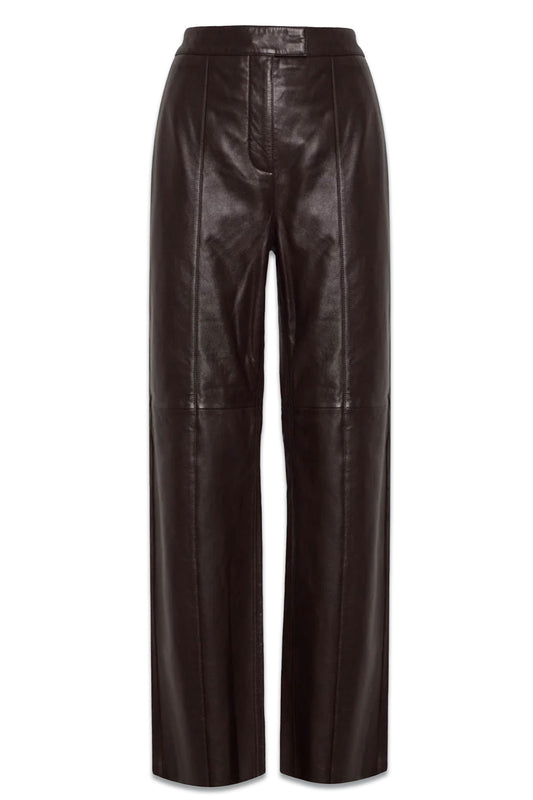 Brown Leather Trousers