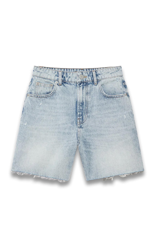 Light Indigo Denim Shorts