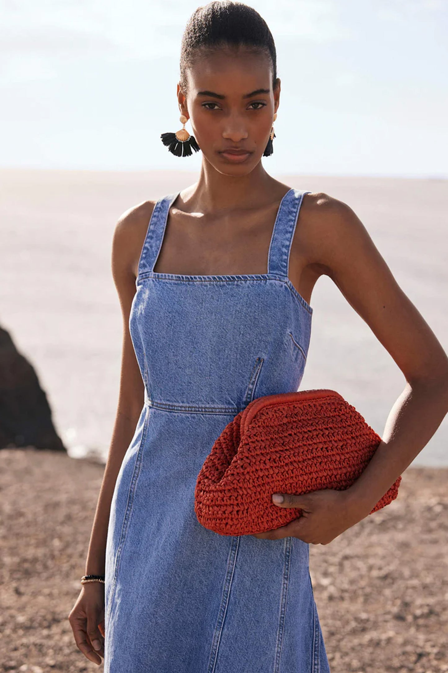 Straw Clutch Bag