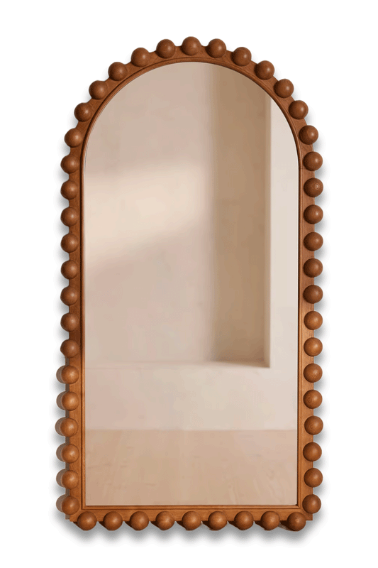 Emilia Mirror, Floor, Mid Tone