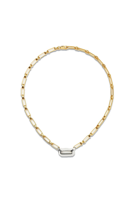 Floating Pendant Aegis Chain Necklace