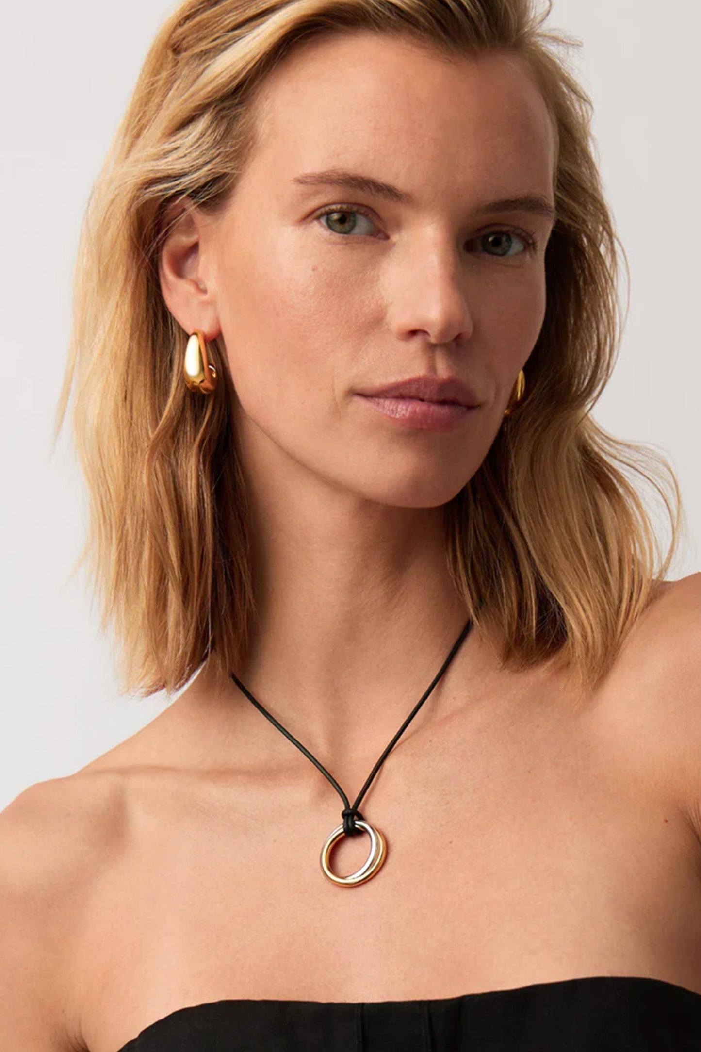 Lucy Williams Entwine Pendant Cord Necklace
