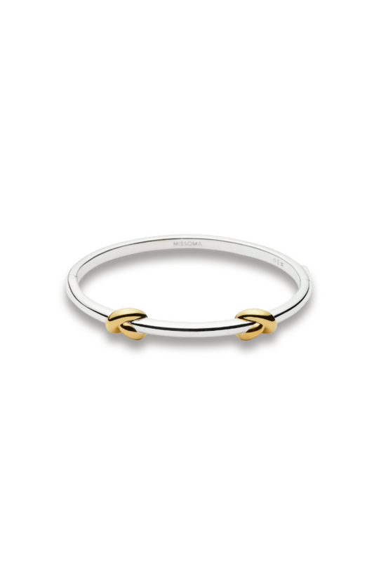 Lucy Williams Knot Hinged Bangle