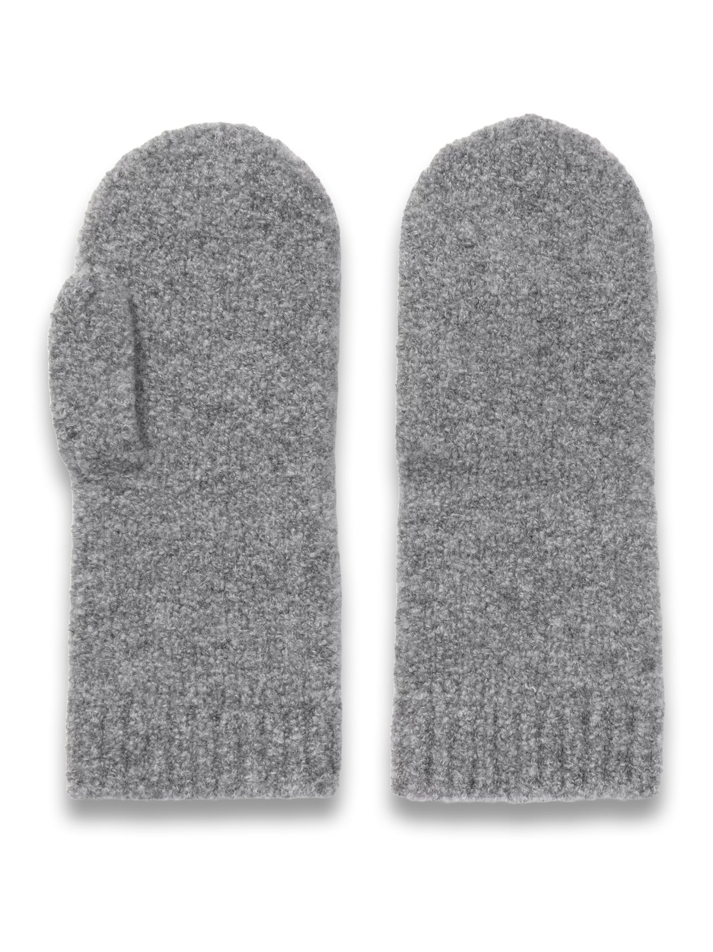 Cashmere Bouclé Mittens