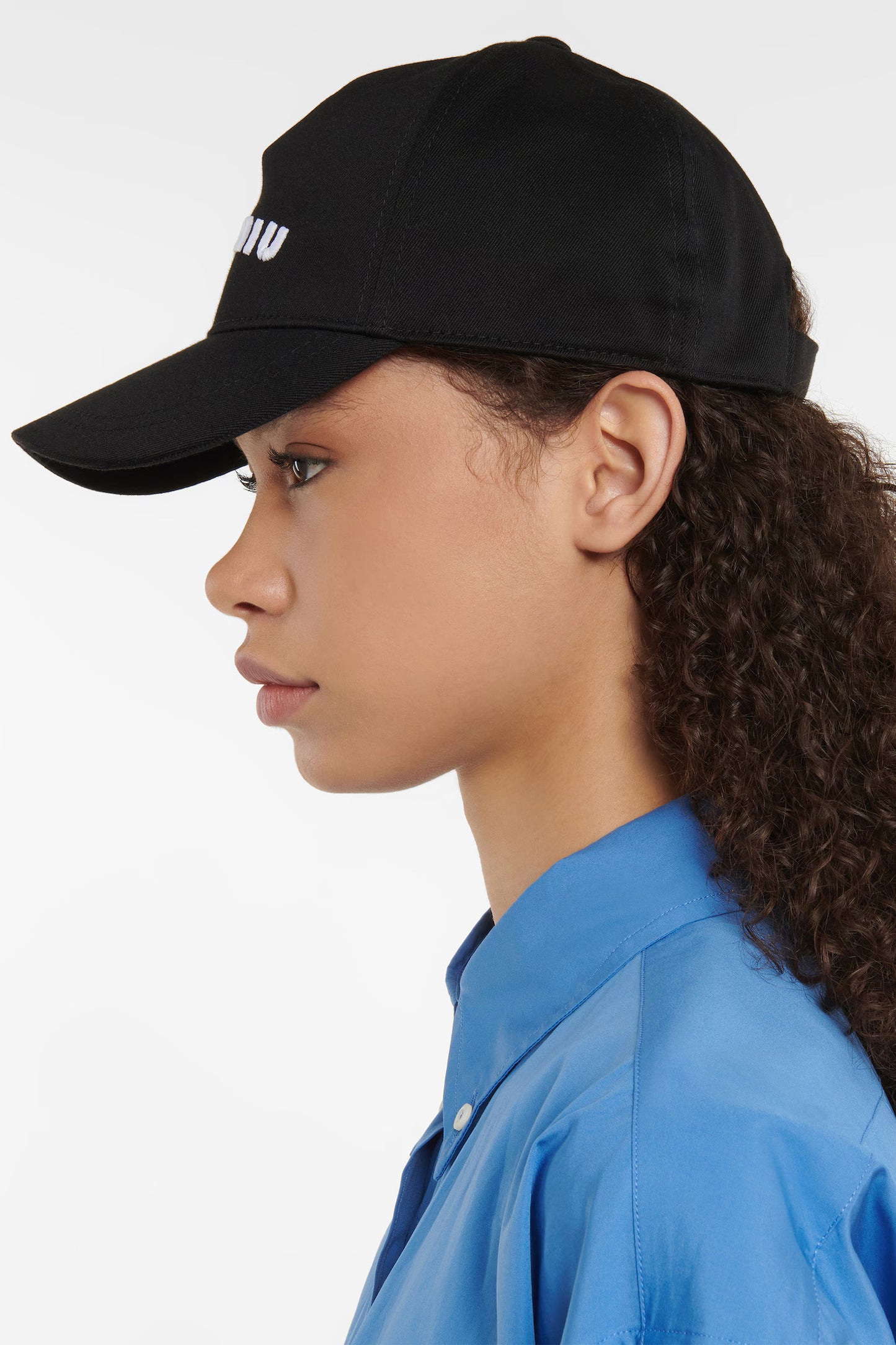Logo Embroidered Cotton Cap