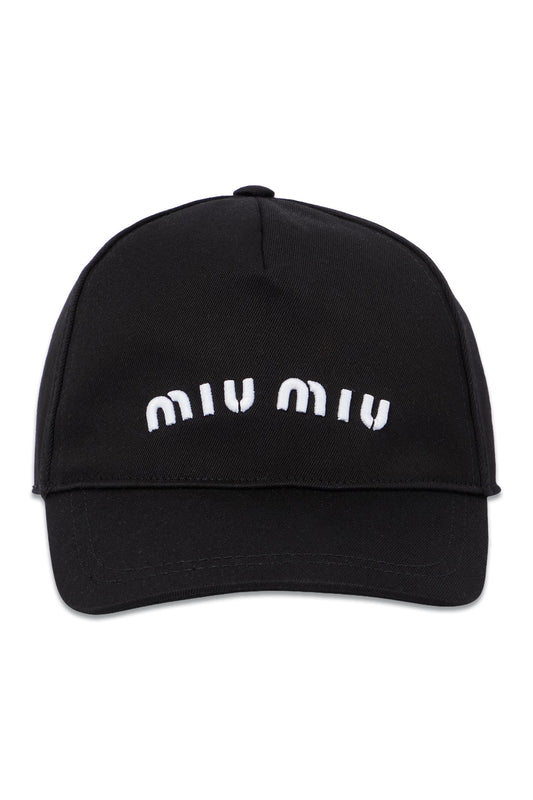 Logo Embroidered Cotton Cap