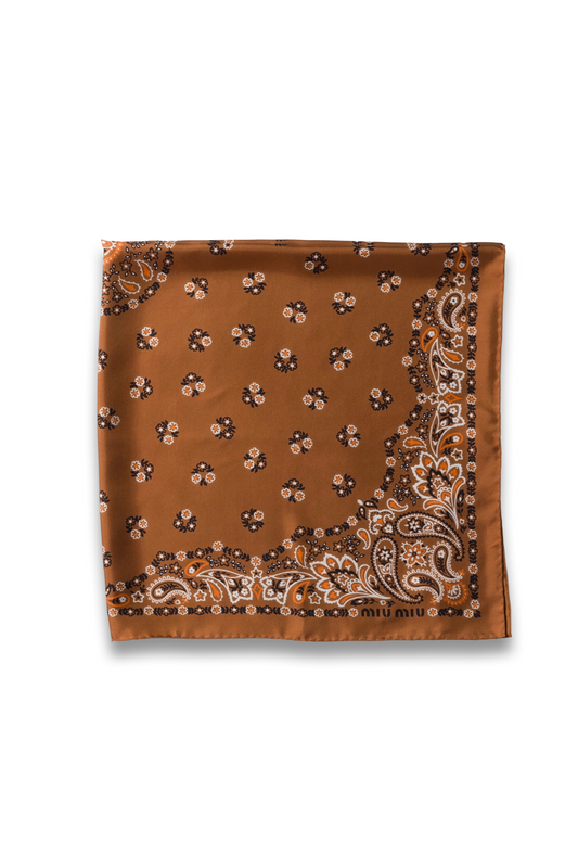 Printed Silk Scarf